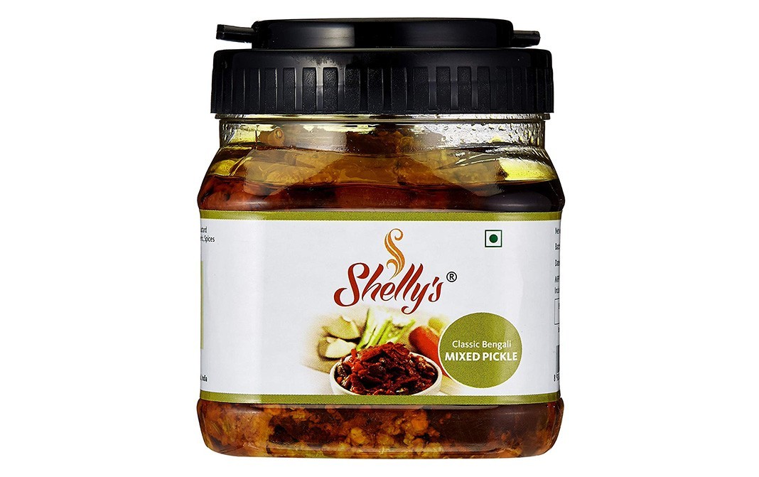 Shelly's Classic Bengali Mixed Pickle   Jar  500 grams